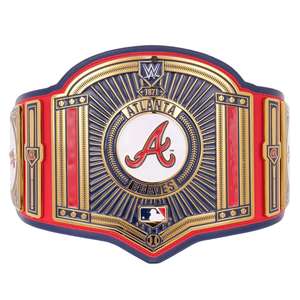 Cinturones de Campeonato de Cobre Personalizados! Cinturón de Campeonato Atlanta Braves Legacy 2025 - Product Image 1