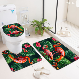 Custom Printed Bath <b>Mat</b> <b>Bathroom</b> Rug <b>Set</b> for <b>Bathroom</b> Non-Slip Shower Curtain Bath <b>Mat</b> - Product Image 1