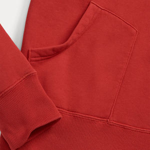 Sweat à capuche d'hiver personnalisé de qualité supérieure avec logo frontal, mélange de coton, polaire, pull décontracté, service OEM - Product Image 5