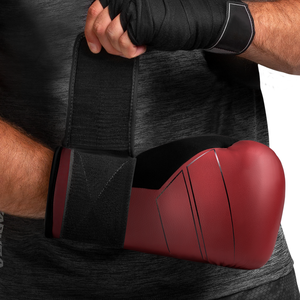 ถุงมือฝึกหนัง PU แบบคลาสสิกใช้ได้ทั้งชายและหญิงสำหรับแข่งชกมวยอุปกรณ์ต่อสู้แบบไทยจับคู่ได้ - Product Image 2