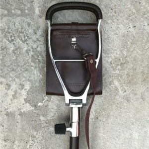 Quality Shooting <b>Seat</b> Stick for Gulf <b>Walker</b> Hunter Fishing <b>Seat</b> Stick <b>with</b> Leather - Product Image 2