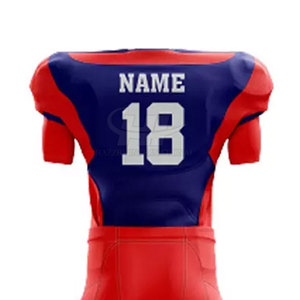 Uniforme de Fútbol Americano Transpirable de Poliéster de Alta Calidad con Logotipo Personalizado HAZZBY, Impresión Digital, Servicio Profesional OEM - Product Image 6
