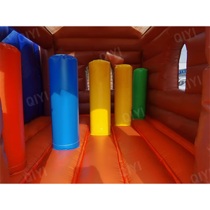 Château <span class=keywords><strong>gonflable</strong></span> avec toboggan fabricant parc d'attractions <span class=keywords><strong>gonflable</strong></span> en PVC personnalisé château de maison de rebond moderne à vendre - Product Image 4
