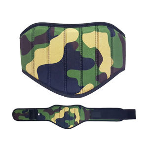 Ceinture de sport en néoprène et coton hautement élastique, taille plus, réglable, pour la musculation, logo, genou confortable, respirant - Product Image 5