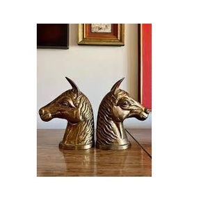 Sujetalibros Thinker Bookends Base de cristal Extremos de libros Soportes para estantes Heavy Duty Books End Office Book Stopper - Product Image 3