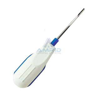 Elevadores de raíz de luxación dental, mango de plástico, instrumentos rectos y curvos, equipos dentales CE - Product Image 5