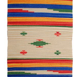Tapis en coton moderne fait main personnalisable - Lavable Meilleure qualité pour les voyages et l'usage domestique - Product Image 1