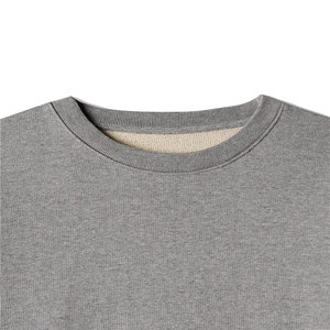 Pakistán fabricación algodón mezclado hombres sudadera manga larga pulóver talla grande ropa de calle logotipo personalizado Venta caliente - Product Image 3