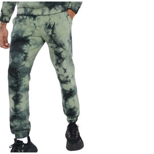 ชุดวอร์มผ้ามัดย้อมสำหรับผู้ชายผ้าคอตตอนโพลีเอสเตอร์แขนยาวผ้าแห้งเร็ว - Product Image 3