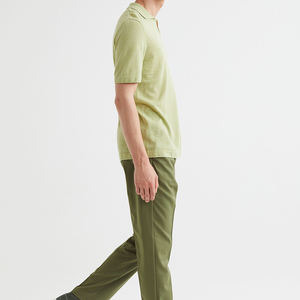 Pantalon de jogging fuselé uni pour homme, taille plus, en coton élastique de qualité supérieure, personnalisé - Product Image 4