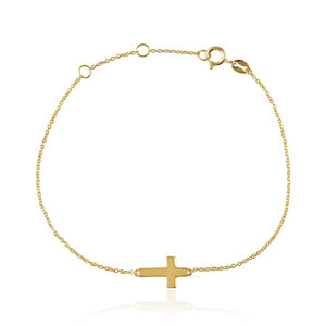 Pulsera lisa de cadena de eslabones de Plata de Ley 925 chapada en oro de alta calidad estilo clásico para regalo o fiesta - Product Image 5