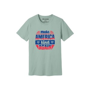 Camiseta de algodón 100% con temas de bondad, estampado de estilo informal, 12 opciones de color, 160-180, colocación de diseño personalizable GSM pesado - Product Image 1