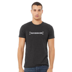 T-shirt en coton uni confortable pour homme - Product Image 1