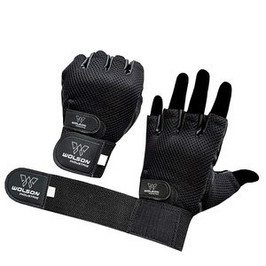 Leather <b>Gloves</b> Gym Weightlifting Workout Sport <b>Training</b> Leather Gym <b>Gloves</b> Custom Gym <b>Gloves</b> <b>Weight</b> Lifting Guantes De Gimnasio. - Product Image 3