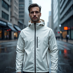 Vestes de pluie softshell pour hommes, manteau épais et chaud pour l'hiver, vestes d'extérieur imperméables pour hommes - Product Image 4