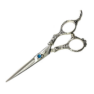 Tijeras de peluquero de lujo Tijeras de peluquería profesionales Tijeras de corte de precisión de acero inoxidable de alta calidad para uso en salón - Product Image 2