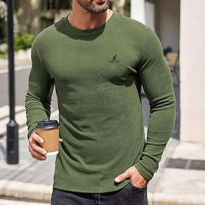 Las camisetas de lana para hombre más vendidas en nuevas existencias Camisetas de lana para hombre Suministro directo de fábrica Camisetas de lana para hombre - Product Image 5