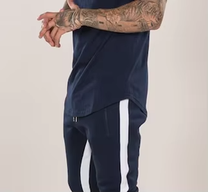 T-shirt en jersey pour homme, coupe classique, haute qualité, polyester et coton, impression sérigraphique personnalisée, anti-plis, séchage rapide, vente en gros - Product Image 6