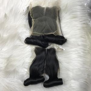 Venta al por mayor 100% Extensiones de Cabello Virgen de Alta Calidad Bouncy Curl Cierre Gran Stock Color Claro Vietnamita Cabello Crudo - Product Image 4