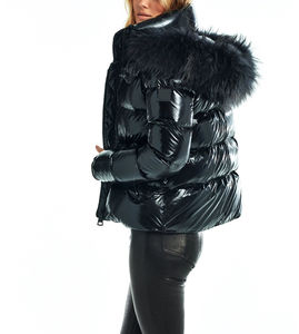 Chaqueta de burbujas para mujer nueva llegada personalizada de alta calidad invierno primavera burbuja brillante chaqueta acolchada para mujer tarifa al por mayor OEM - Product Image 6