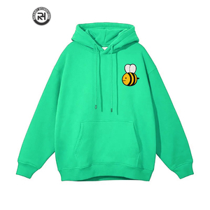 เสื้อฮู้ดดี้ปักลายดิจิทัลสำหรับฤดูหนาว ผู้ชาย ผู้หญิง ผ้าฟลีซ ทรงโอเวอร์ไซส์ สไตล์สตรีทแวร์ ผ้าฝ้าย 100% รับผลิตแบบ OEM ODM - Product Image 3