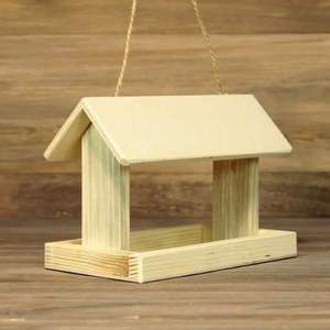 Nichoirs en bois écologiques et abordables pour la décoration du jardin et l'observation des oiseaux, offrant une conception durable et résistante aux intempéries - Product Image 6