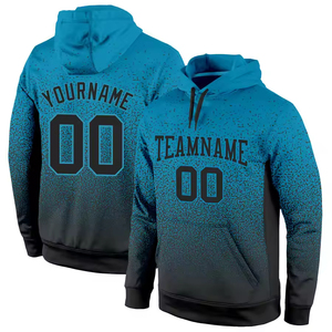 2025 personnalisé hommes brodé Logo à capuche coton mélangé pull sweat confortable vêtements de sport équipe hiver MUKKA SPORTS - Product Image 2