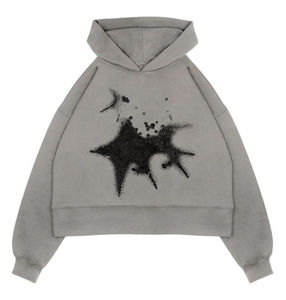 เสื้อฮู้ดหนาทรงหลวมสำหรับผู้หญิงกำหนดได้เองสวมใส่สบายโอเวอร์ไซส์ - Product Image 1