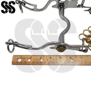Chaîne de bridon pour cheval réglable, équilibrée, en acier inoxydable de qualité supérieure, service OEM ODM, meilleur fournisseur, dernière tendance - Product Image 3