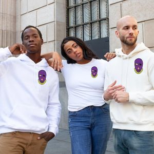 Écusson de broderie de style gangster-Écussons appliqués à repasser pour chapeaux, sacs à dos, écussons de broderie pour t-shirts, vestes, sacs - Product Image 1