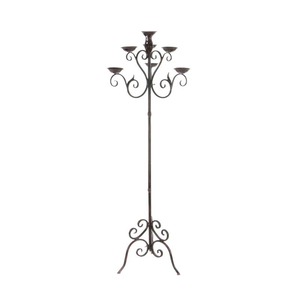Candélabre en Bronze Vintage Unique pour la décoration intérieure bougeoir de haute qualité pour les événements formels mariages décor de pièce maîtresse tendance - Product Image 6