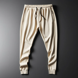 Pantalons pour hommes Bas de jogging Pantalon à taille élastique Poches latérales Pantalon de survêtement athlétique - Product Image 3