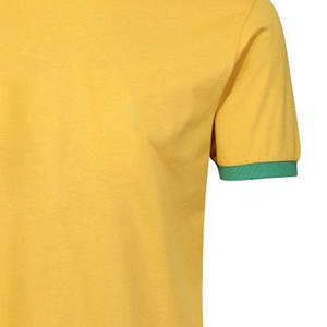 Camiseta con timbre de algodón 100% transpirable suave para hombre, superventas, transpirable, cómoda, ajustada, a bajo precio, camiseta con timbre para hombre - Product Image 4