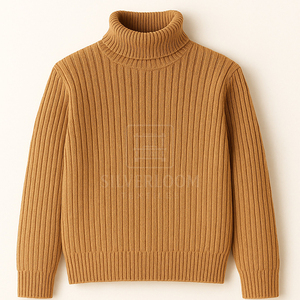 Bán Buôn Áo len nam dệt kim áo len cao cổ | Áo Thun Mùa Đông | Logo tùy chỉnh & Cộng với kích thước Nhà cung cấp quần áo nam - Product Image 1