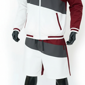 ชุดเซ็ตเสื้อแจ็คเก็ตและกางเกงขาสั้นลำลองสำหรับผู้ชาย รุ่นใหม่ล่าสุด ปี 2026 น้ำหนักเบา ผลิตจากไนลอน 100% ชุดเซ็ตสำหรับทุกเพศ - Product Image 6