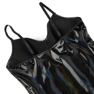 PU Leather Bodysuit Women's Shapewear No Pad <b>Bra</b> One-Piece Full Body <b>Shaper</b> Tummy Control Corset Slim Waist Trainer Underwear - Product Image 6