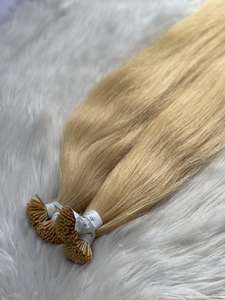 ผมต่อปลายผมมนุษย์สีบลอนด์ปลายเรียว100% เวียดนาม - Product Image 4