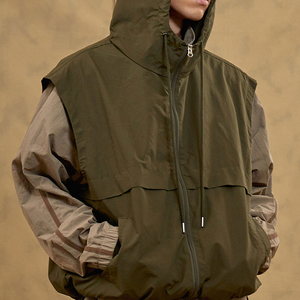 Casual Wear Fashion Windbreaker Vest Athletic Training Travel <b>Cycling</b> Camping Activewear Men’s Vest Manufacturer in Pakistan - Product Image 6