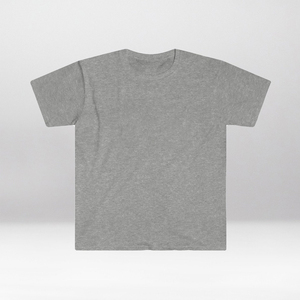 Camiseta con estampado de logotipo personalizado para hombre, camisa clásica de algodón en blanco con cuello redondo bordado, de ajuste Regular, cuello redondo - Product Image 1