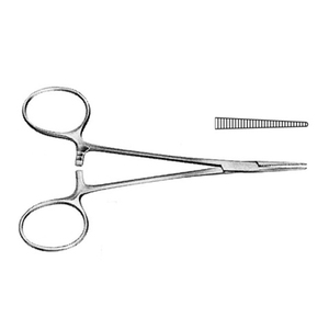 Abrazaderas hemostáticas de 7/6.3/5.5 pulgadas Abrazadera de arteria quirúrgica de cabeza curva recta Fórceps hemostáticos - Product Image 6
