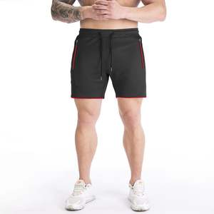 Personalizado de alta calidad 100% algodón polar de los hombres de entrenamiento Jogger Running Casual Shorts French Terry Sweat Shorts - Product Image 4