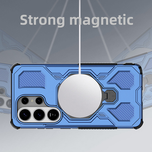 Étui avec anneau rotatif pour Samsung S26 Ultra S26 <span class=keywords><strong>Plus</strong></span> S25 Edge S25 FE, protection antidérapante de qualité militaire contre les chutes - Product Image 2