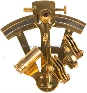 Sextante de Latón de Alta Calidad para Barco, Instrumento de Navegación Náutica Marina - Product Image 3