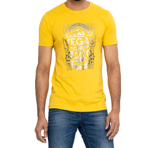 คอลเลกชัน2023ฤดูร้อนเสื้อยืด100% สะพายไหล่ผ้าฝ้ายสำหรับผู้ชายพิมพ์ลายดีไซน์แบบกำหนดเอง - Product Image 1
