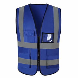 Gilet de sécurité haute visibilité entièrement personnalisé avec poches Gilet de sécurité réfléchissant pour hommes - Product Image 2