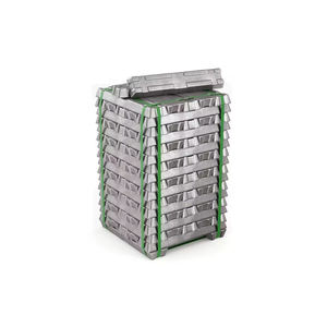 Lingots d'aluminium 1100 alliage en vrac lingot de métal en aluminium pur fournisseur de gros pour la fabrication de coulée industrielle - Product Image 2