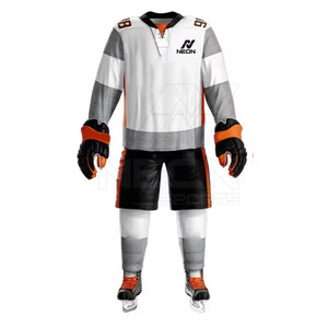 Uniforme de hockey sur glace sur mesure confortable, en stock, 100 % polyester - Product Image 2