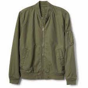 Chaqueta de invierno con estampado personalizado para hombre estilo formal con cuello en V y manga corta 100% algodón lienzo liso teñido - Product Image 3