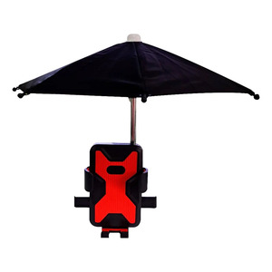 Support de téléphone portable, parapluie pour téléphone portable, vélo/moto - Couleurs assorties - Product Image 1