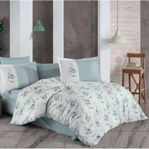 Juego de funda nórdica de popelina doble Hobby en Estate Ice Blue para decoración del hogar - Product Image 1